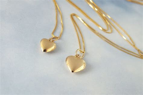 heart necklace tiffany replica|solid 14k gold heart necklace.